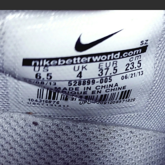 Nike Sky Hi Dunks Grey Suede Leather Women's Shoes Sz 6.5 - Picture 8 of 8